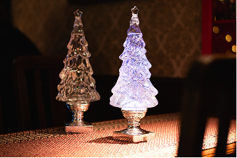 机の上のツリー